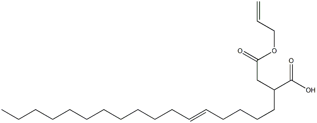 2-(5-Heptadecenyl)succinic acid 1-hydrogen 4-allyl ester 구조식 이미지