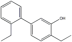 5-(2-Ethylphenyl)-2-ethylphenol Structure