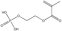 Methacryloyloxyethyl phosphate 구조식 이미지