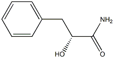 [R,(+)]-2-Hydroxy-3-phenylpropionamide 구조식 이미지