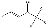 5,5,5-Trichloro-2-penten-4-ol 구조식 이미지