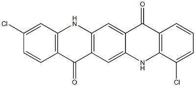 4,10-Dichloro-5,12-dihydroquino[2,3-b]acridine-7,14-dione Structure