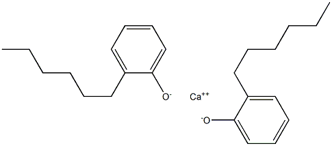 Calcium bis(2-hexylphenolate) 구조식 이미지
