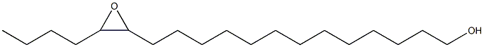 14,15-Epoxynonadecan-1-ol Structure