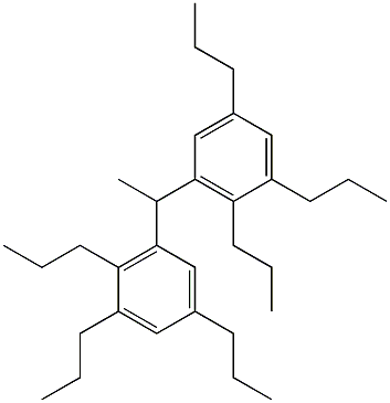 3,3'-Ethylidenebis(1,2,5-tripropylbenzene) 구조식 이미지