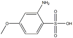 5-Methoxy-2-sulfoaniline Structure