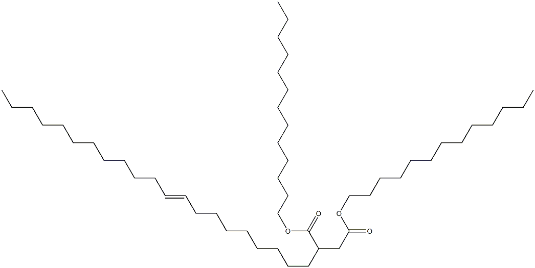 2-(9-Henicosenyl)succinic acid ditridecyl ester Structure