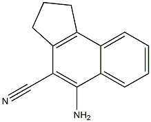 5-Amino-2,3-dihydro-1H-benz[e]indene-4-carbonitrile Structure