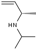 [S,(+)]-N-Isopropyl-1-methylallylamine 구조식 이미지