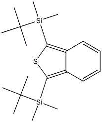 1,3-Bis(dimethyl tert-butylsilyl)benzo[c]thiophene Structure