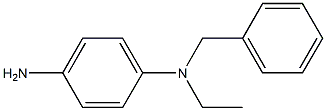 N-Benzyl-N-ethyl-p-phenylenediamine 구조식 이미지