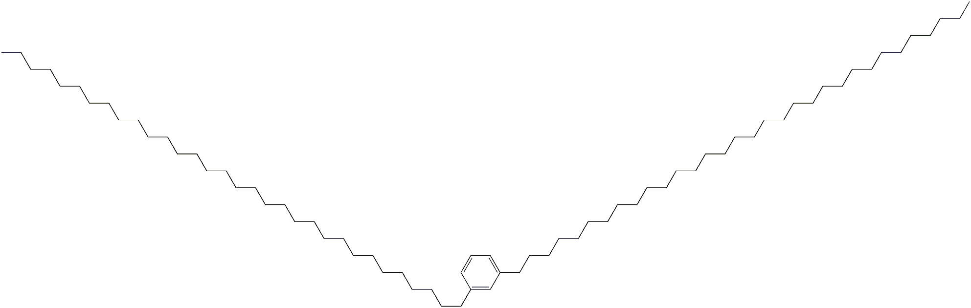1,3-Di(dotriacontan-1-yl)benzene Structure