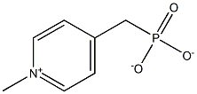 4-Phosphonatomethyl-1-methylpyridinium Structure