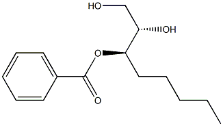 (2S,3R)-3-Benzoyloxyoctane-1,2-diol Structure