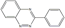 3-Phenyl-1,2,4-benzotriazine 구조식 이미지