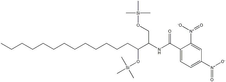 N-[1,3-Bis(trimethylsilyloxy)hexadecan-2-yl]-2,4-dinitrobenzamide Structure