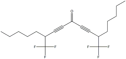 Trifluoromethyl(1-octynyl) ketone Structure