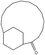 Bicyclo[12.2.2]octadecan-2-one Structure