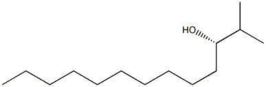 [S,(-)]-2-Methyl-3-tridecanol Structure