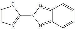 2-[(4,5-Dihydro-1H-imidazol)-2-yl]-2H-benzotriazole Structure