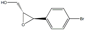 (2R,3R)-3-(4-Bromophenyl)oxirane-2-methanol Structure