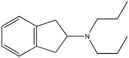 2-(Dipropylamino)indane Structure