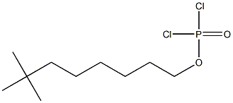 Dichlorophosphinic acid 7,7-dimethyloctyl ester Structure
