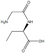 [R,(+)]-2-(2-Aminoacetylamino)butyric acid Structure