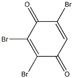 2,3,5-Tribromo-2,5-cyclohexadiene-1,4-dione Structure