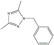 1-Benzyl-3,5-dimethyl-1H-1,2,4-triazole 구조식 이미지