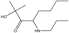 4-(Propylamino)-2-hydroxy-2-methyl-3-octanone Structure