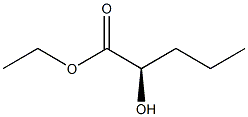 (R)-2-Hydroxyvaleric acid ethyl ester 구조식 이미지