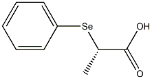 [S,(-)]-2-(Phenylseleno)propanoic acid 구조식 이미지