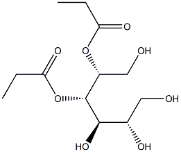 D-Glucitol 4,5-dipropionate 구조식 이미지