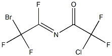 N-(2-Bromo-1,2,2-trifluoroethylidene)chlorodifluoroacetamide Structure