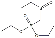 Ethylsulfinylmethylphosphonic acid diethyl ester Structure