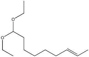 7-Nonenal diethyl acetal Structure