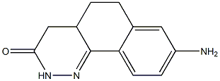 4,4a,5,6-Tetrahydro-8-amino-benzo[h]cinnolin-3(2H)-one Structure