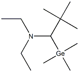 1-(Trimethylgermyl)-N,N-diethyl-2,2-dimethylpropan-1-amine Structure