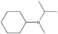 N-Methyl-N-isopropylcyclohexylamine Structure