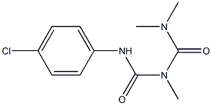 1-(4-Chlorophenyl)-3-methyl-5,5-dimethylbiuret 구조식 이미지