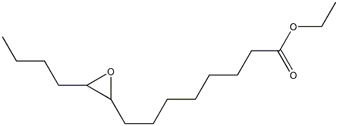 9,10-Epoxytetradecanoic acid ethyl ester Structure