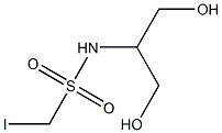 N-[2-Hydroxy-1-(hydroxymethyl)ethyl]iodomethanesulfonamide Structure