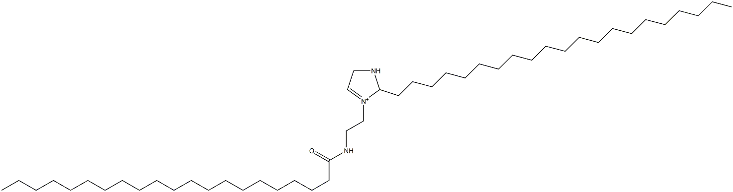 3-[2-(Henicosanoylamino)ethyl]-2-henicosyl-3-imidazoline-3-ium 구조식 이미지