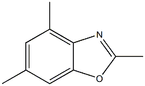 2,4,6-Trimethylbenzoxazole 구조식 이미지