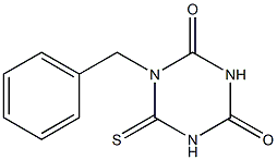 1-Benzyl-6-thioxo-5,6-dihydro-1,3,5-triazine-2,4(1H,3H)-dione 구조식 이미지