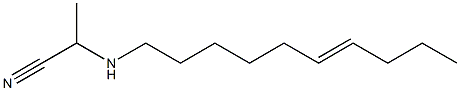 N-(1-Cyanoethyl)-6-decenylamine 구조식 이미지