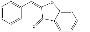 2-Phenyl-methylene-6-methyl-3(2H)-benzofuranone 구조식 이미지
