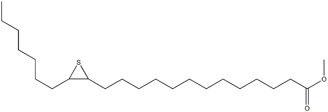 14,15-Epithiodocosanoic acid methyl ester Structure