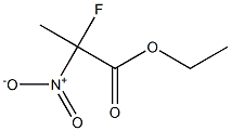 2-Fluoro-2-nitropropanoic acid ethyl ester Structure